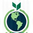 Icon representing carbon offset with a globe and a leaf.